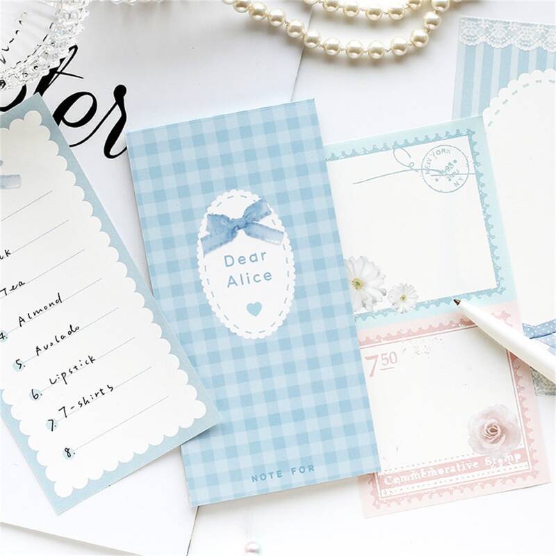 

1pack Food Print Random Memo Pad, Multicolor