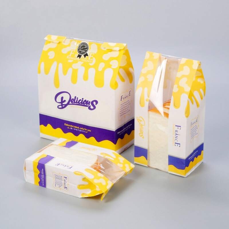 

10pcs Toast Bread Bag, Multicolor