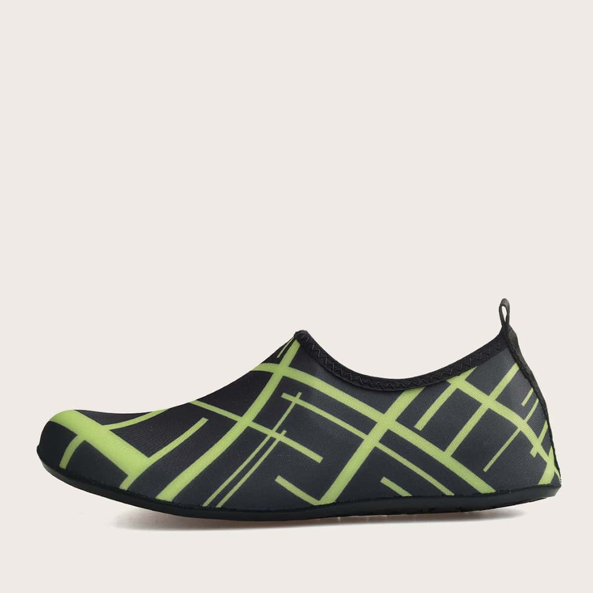

Guys Striped Slip On Water Shoes, Grey