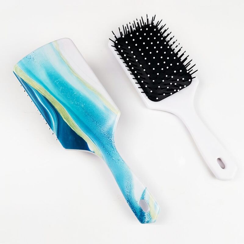 

Color Block Hair Comb, Multicolor