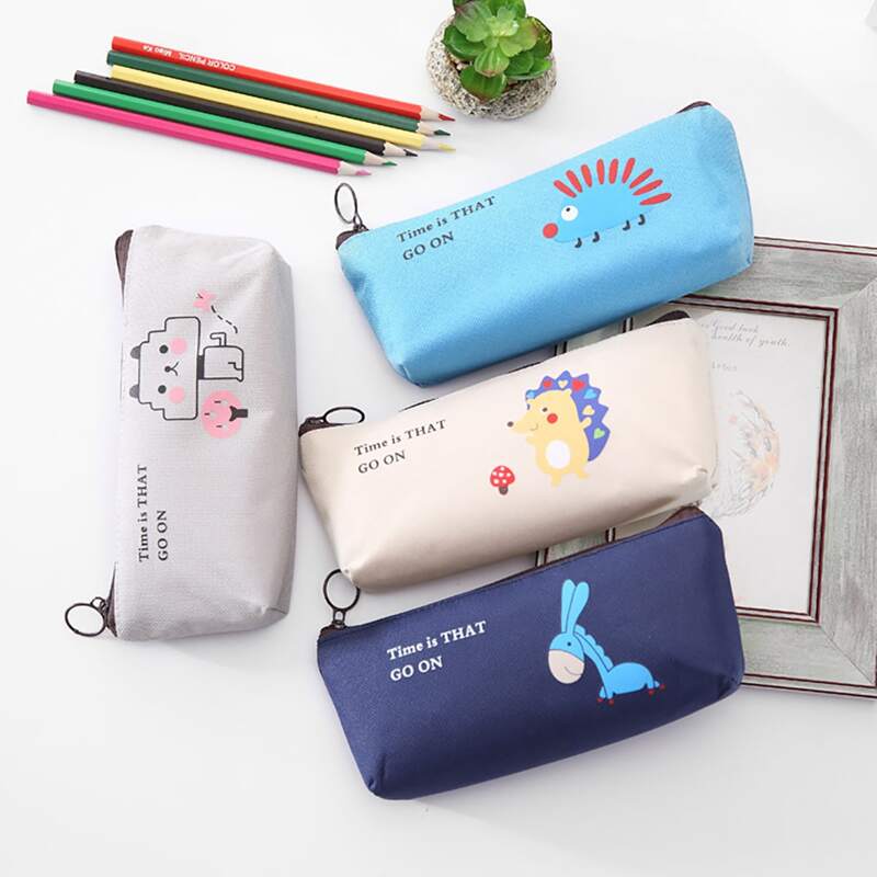 

1pc Cartoon Random Pencil Case, Multicolor