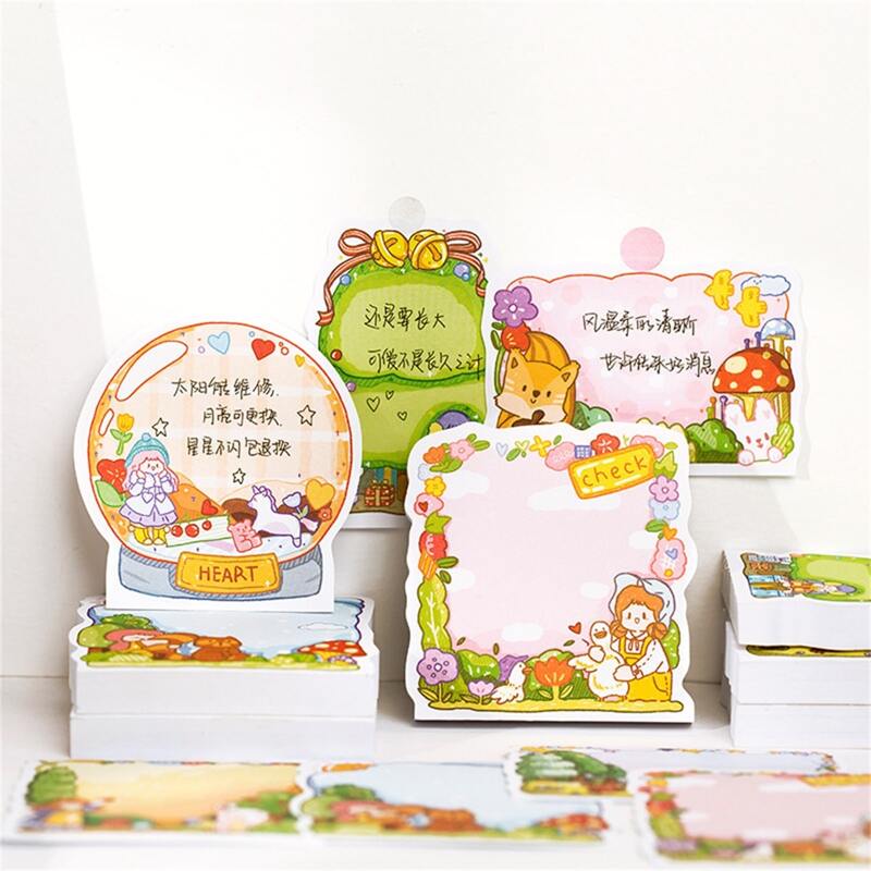

1pack Cartoon Random Sticky Note, Multicolor