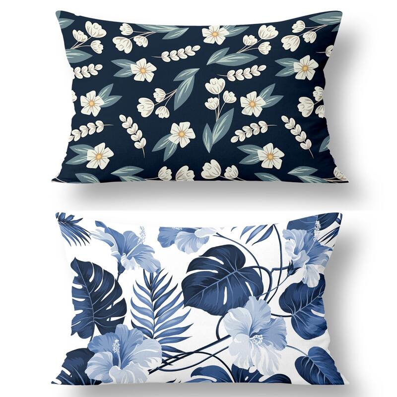 

1pc Plants Print Cushion Cover Without Filler, Multicolor