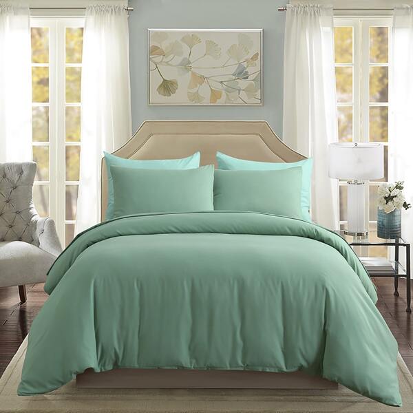 

Solid Bedding Sets Without Filler, Green