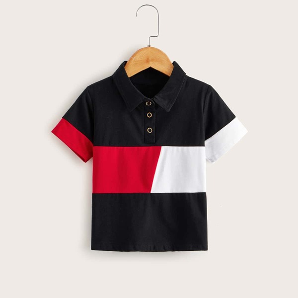 

Toddler Boys Colorblock Polo Shirt, Multicolor