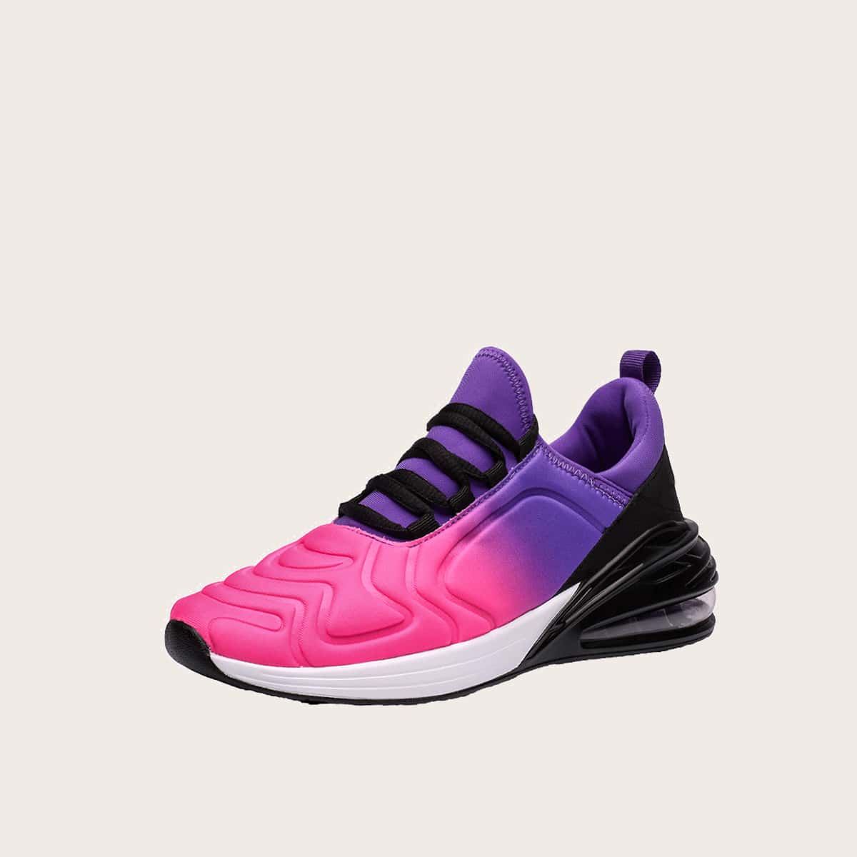 

Lace-up Front Ombre Sneakers, Multicolor