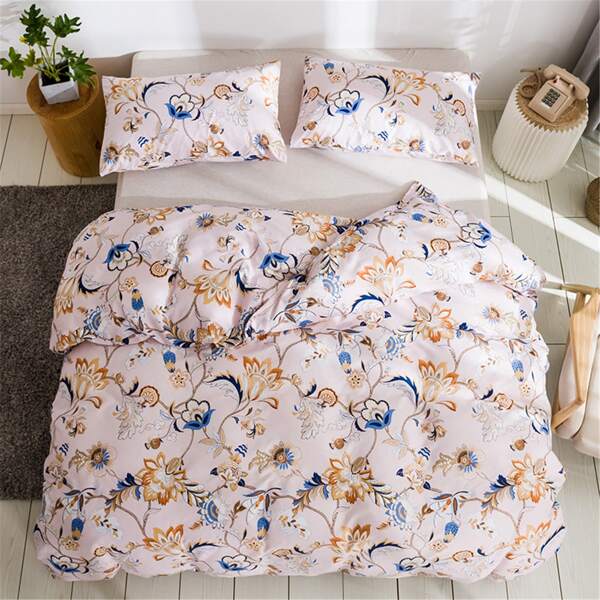

Flower Print Sheet Set, Multicolor