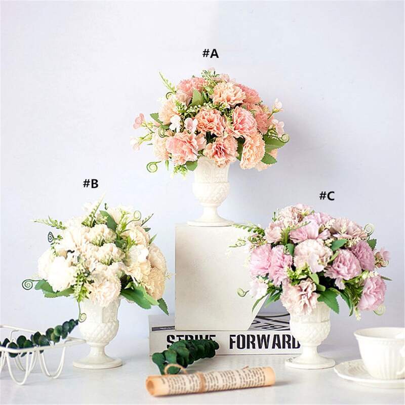 

1bouqet Artificial Carnation, Multicolor