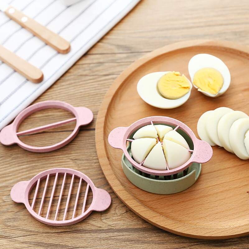 

1pc Multifunctional Egg Cutter, Multicolor