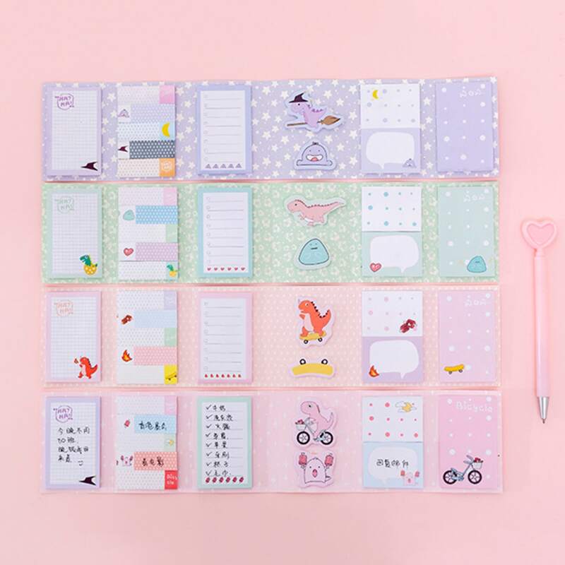 

1pc Cartoon Graphic Random Sticky Note, Multicolor