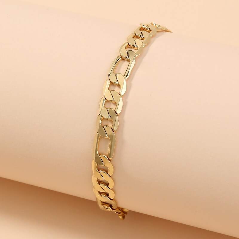 

Simple Chain Bracelet, Gold