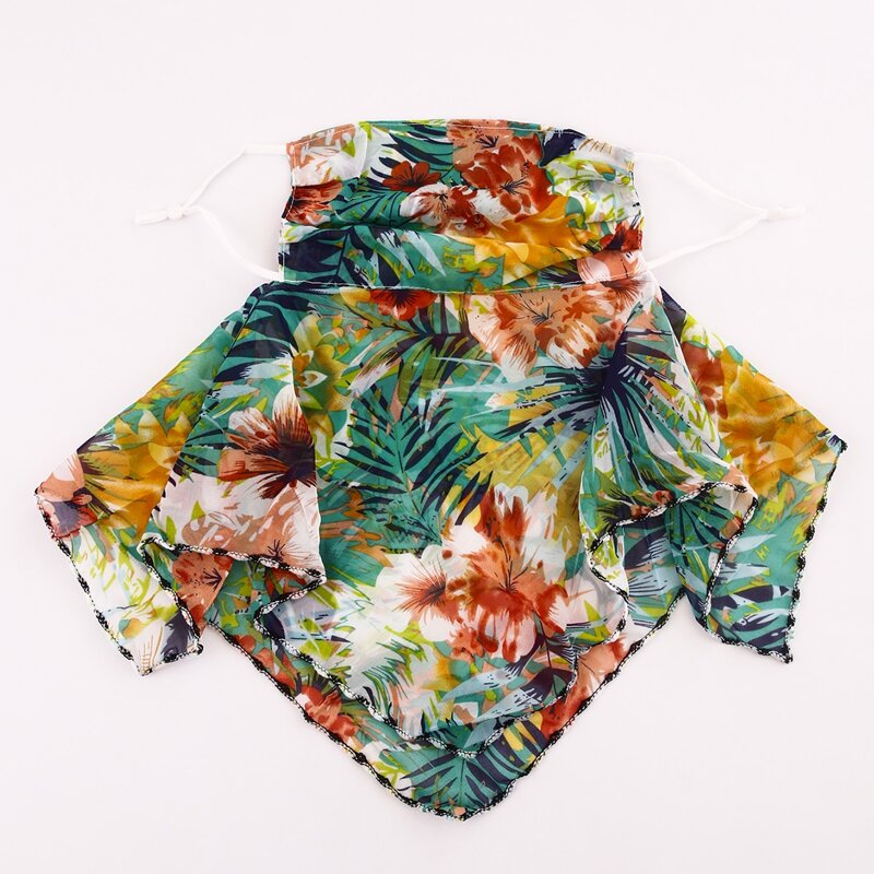 

Floral Sun Protection For The Face, Multicolor
