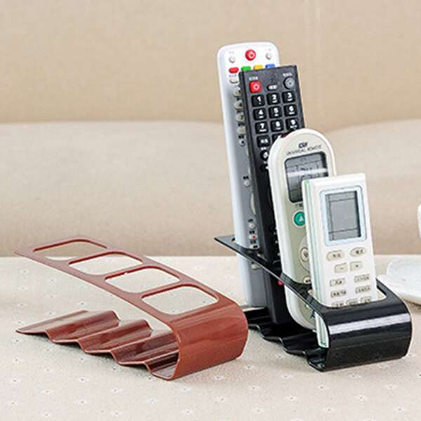 

1pc Remote Control Storage Rack, Multicolor