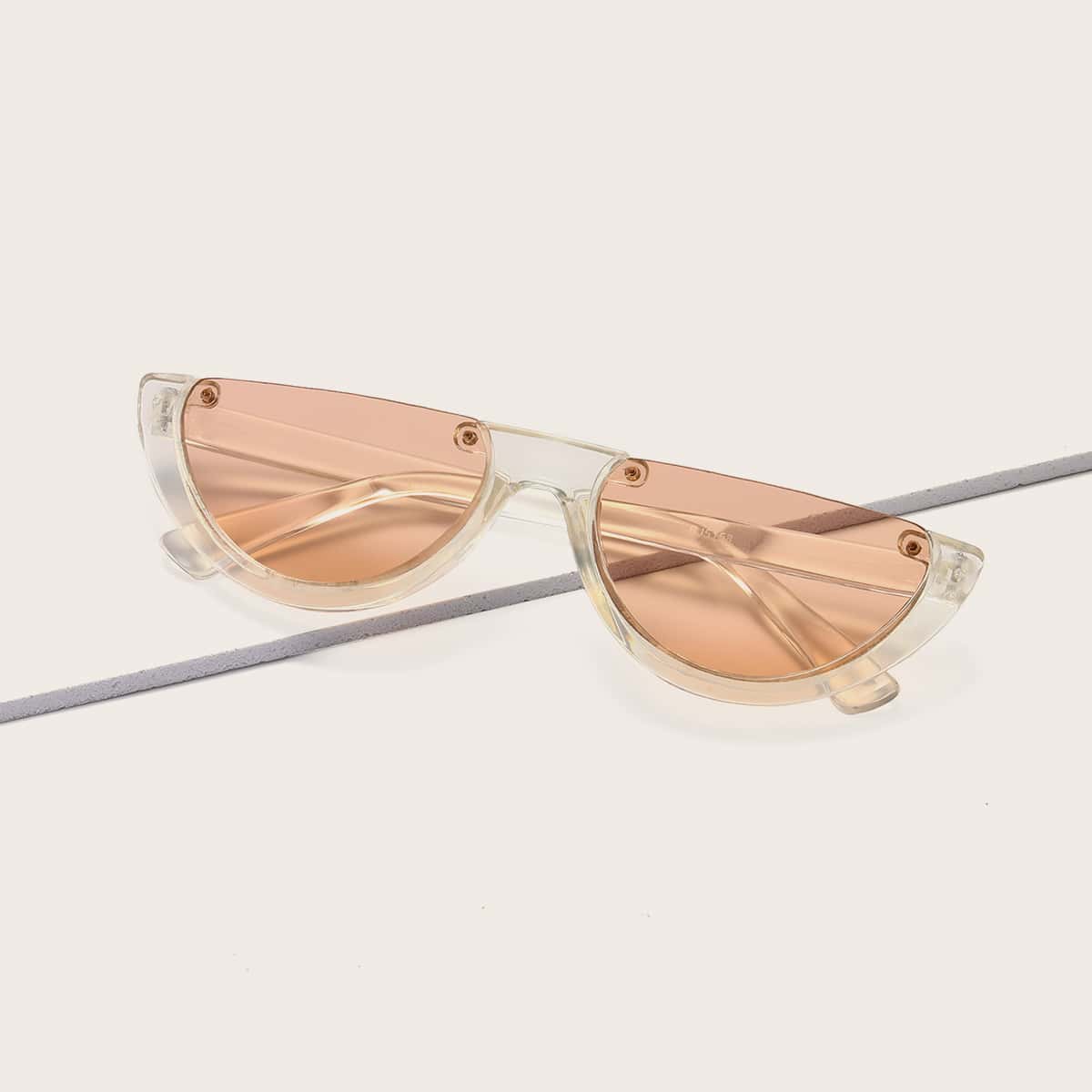 

Flat Top Sunglasses, Brown