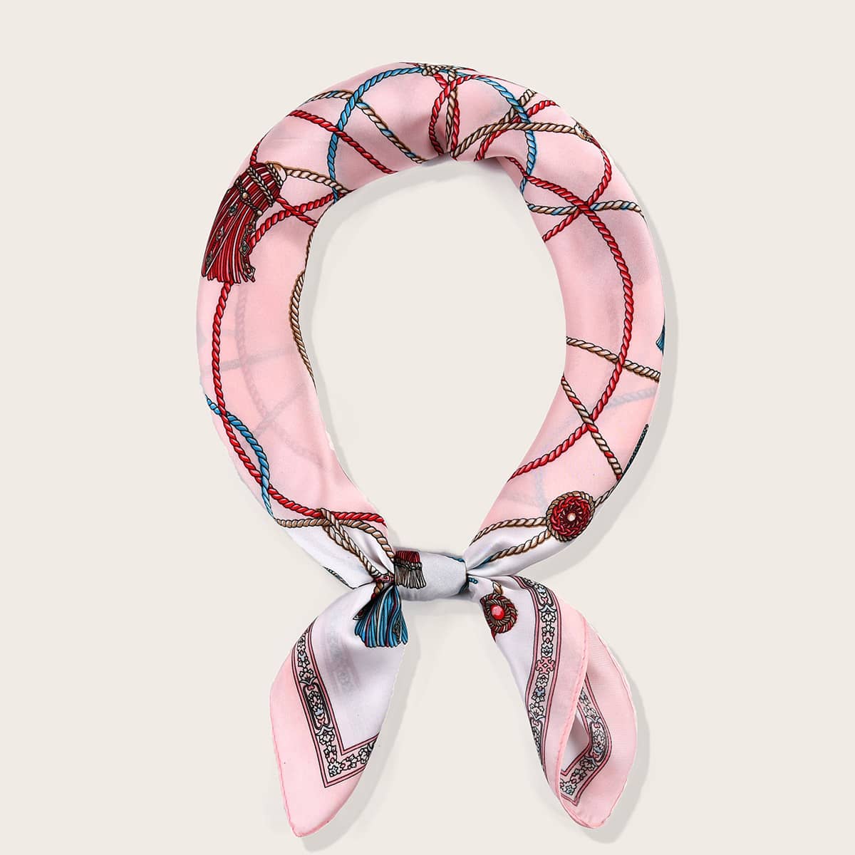 

Tassel Pattern Bandana, Multicolor