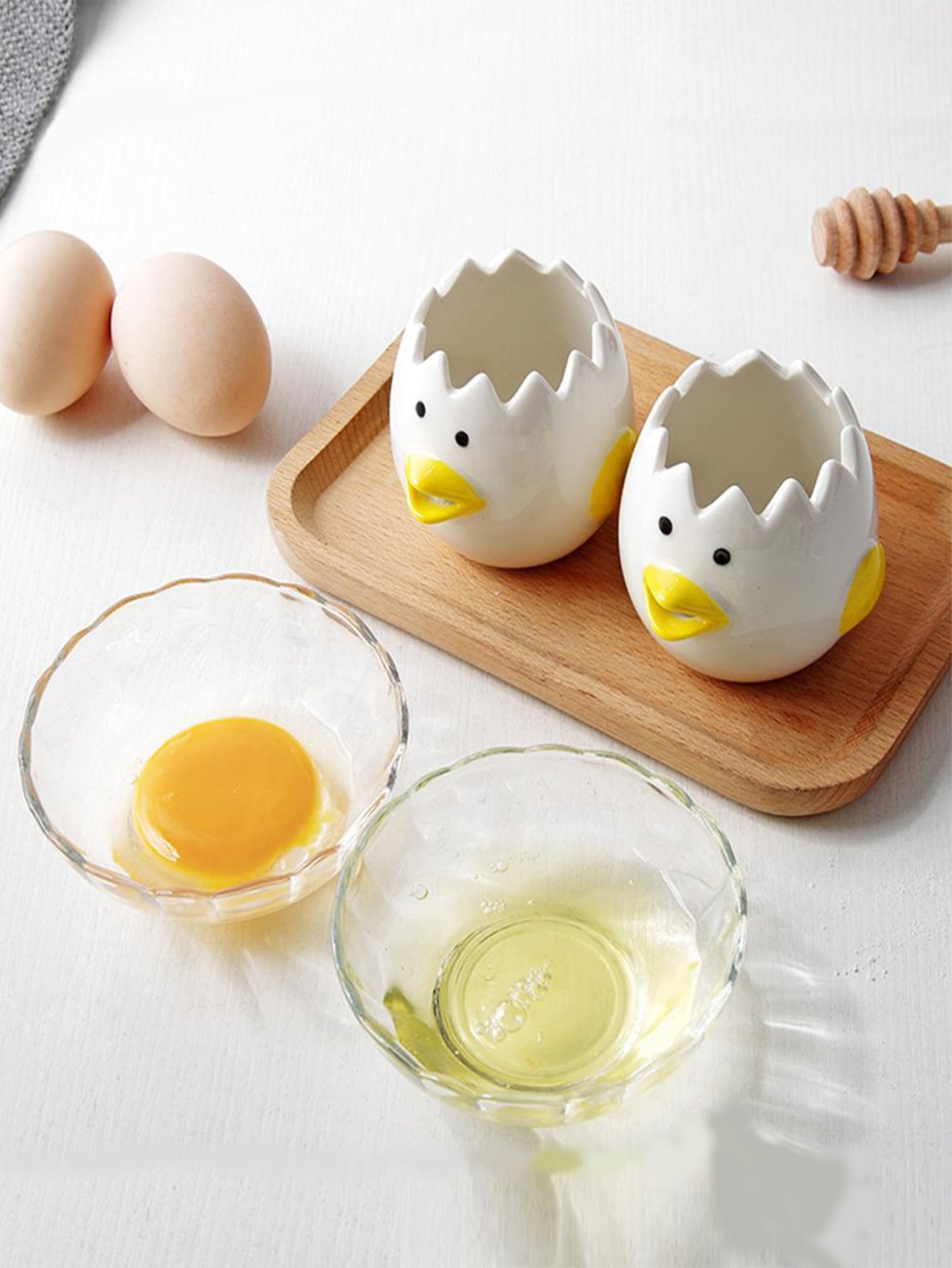 1pc cartoon design egg white separator