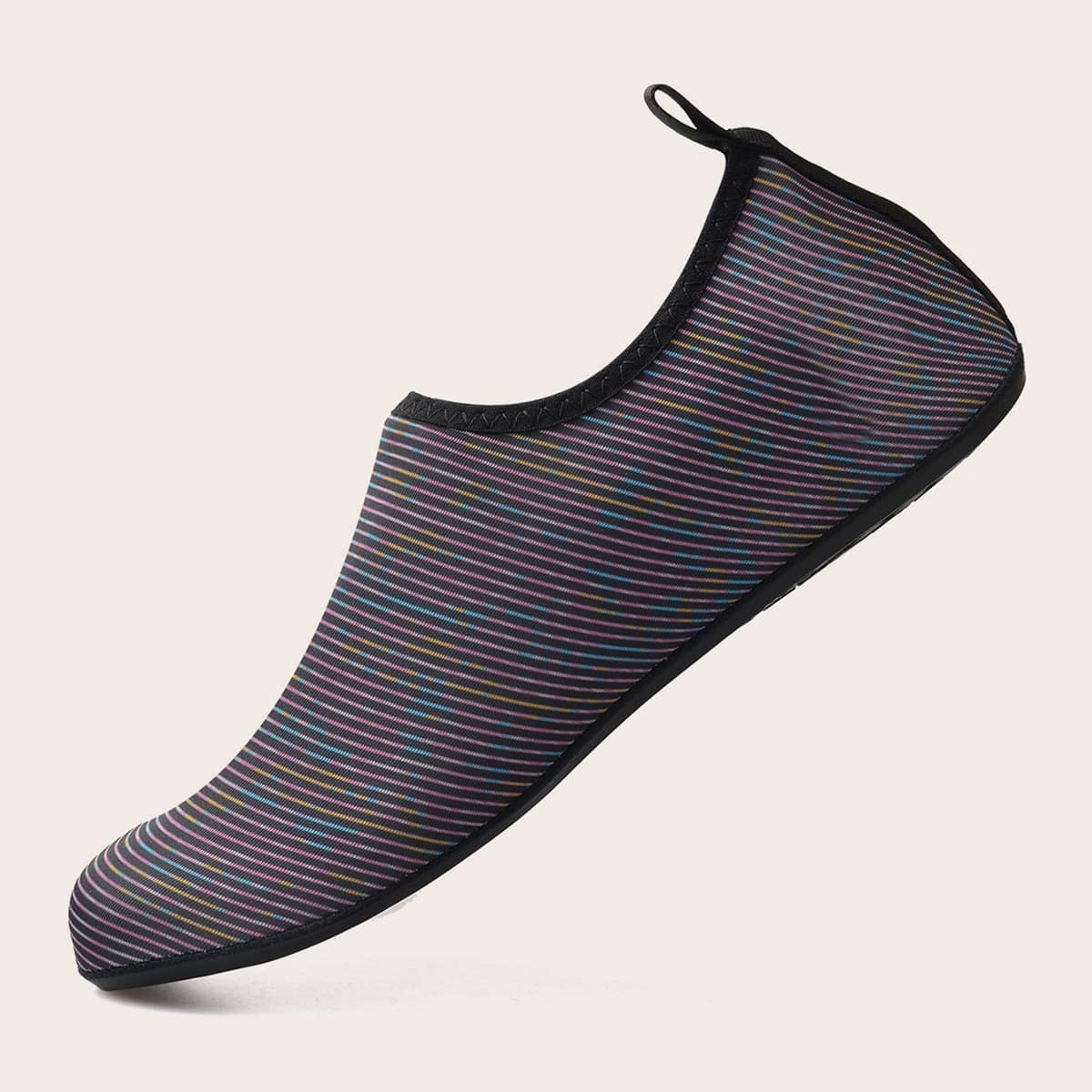 

Guys Striped Slip On Water Shoes, Grey