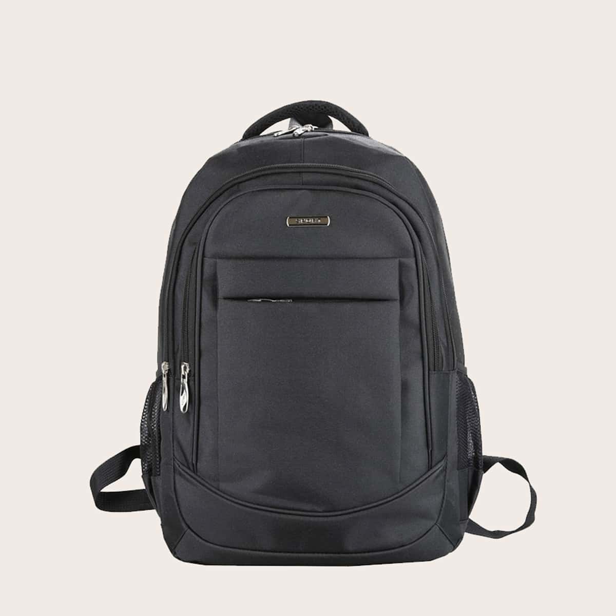 

Guys Minimalist Large Capacity Backpack, Black