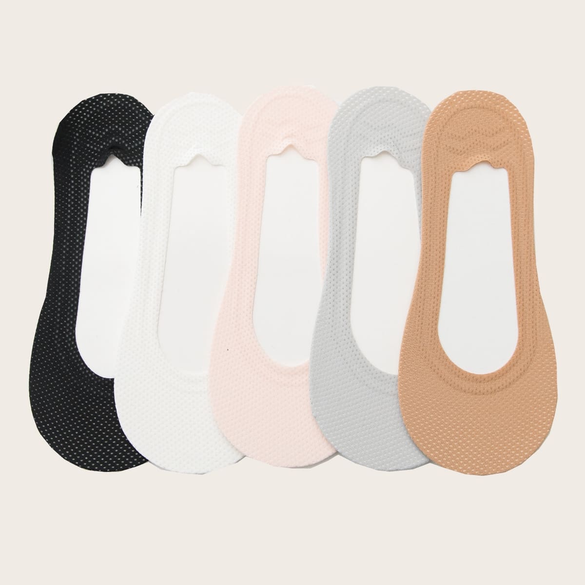 

Solid Ankle Socks, Multicolor