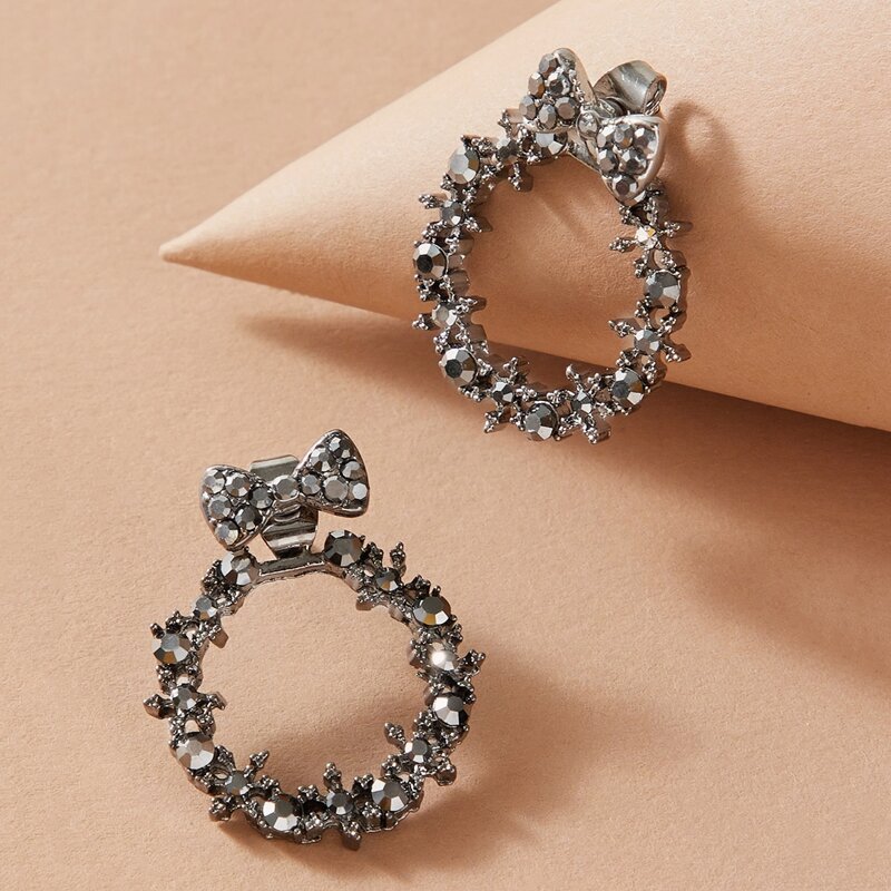 

Bow Design Earring Jackets, Silver