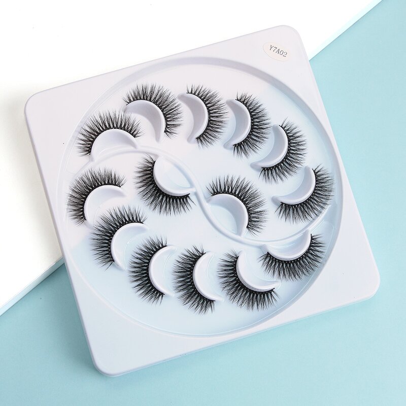 

3D Thick False Eyelashes, Black