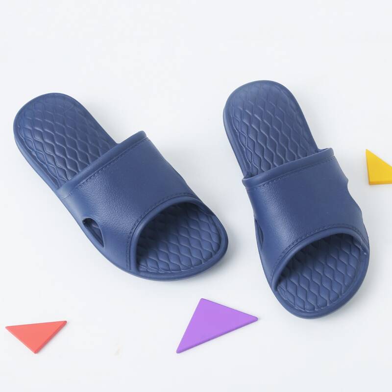 

Guys Minimalist Non-slip Slippers, Blue