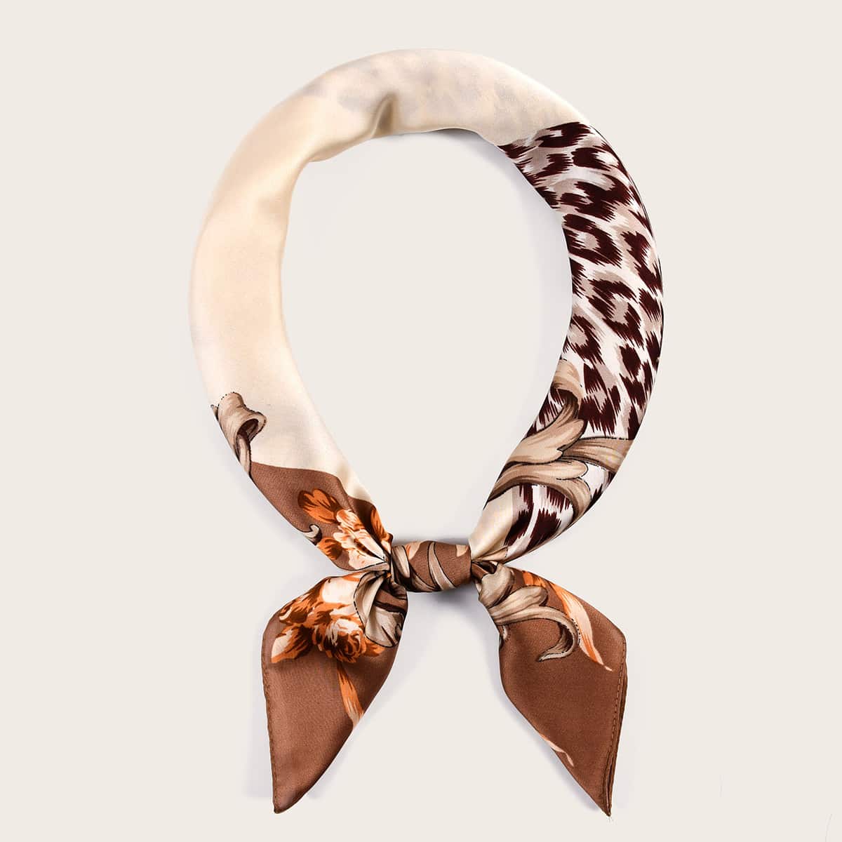 

Leopard Pattern Bandana, Multicolor