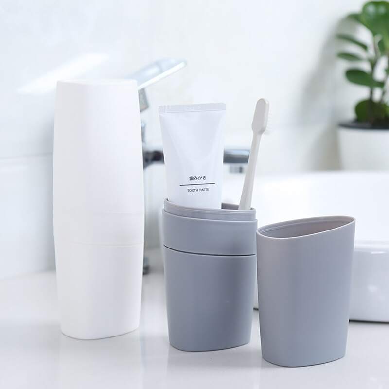 

1pc Travel Toothbrush Box, Multicolor