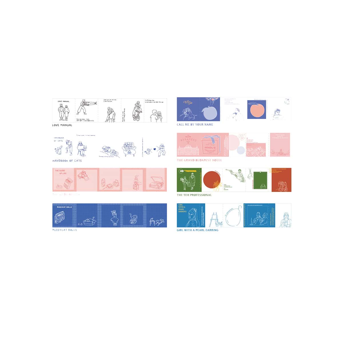 

1box Simple Sticky Note, Multicolor