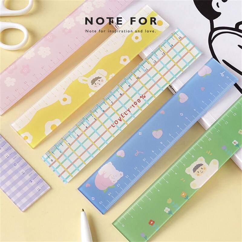 

1pc Cartoon Random Ruler, Multicolor