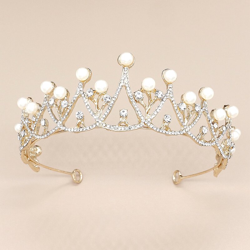 

Rhinestone Crown Hair Hoop, Multicolor