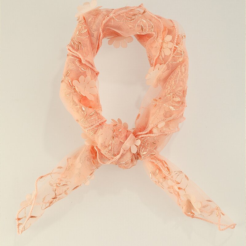 

Lace Flower Hair Accessory, Pink