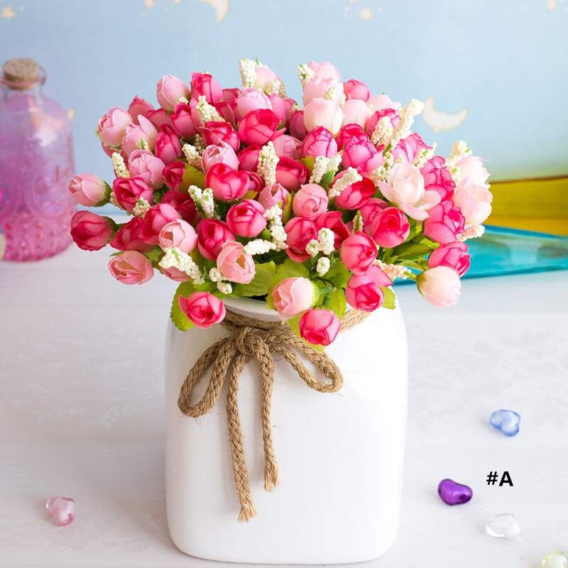 

1branch Artificial Rose, Multicolor