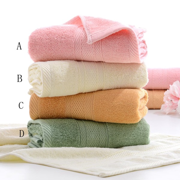 

1pc Solid Absorbent Towel, Multicolor