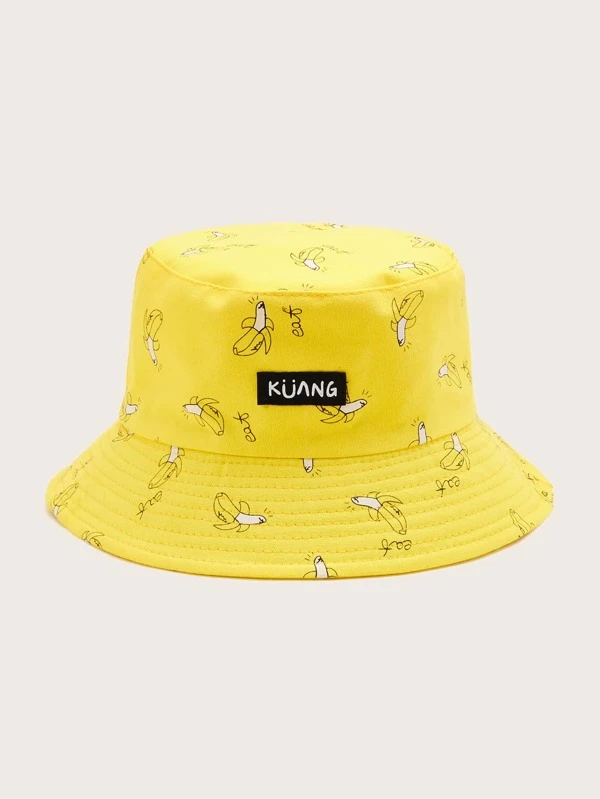 bucket hat banana