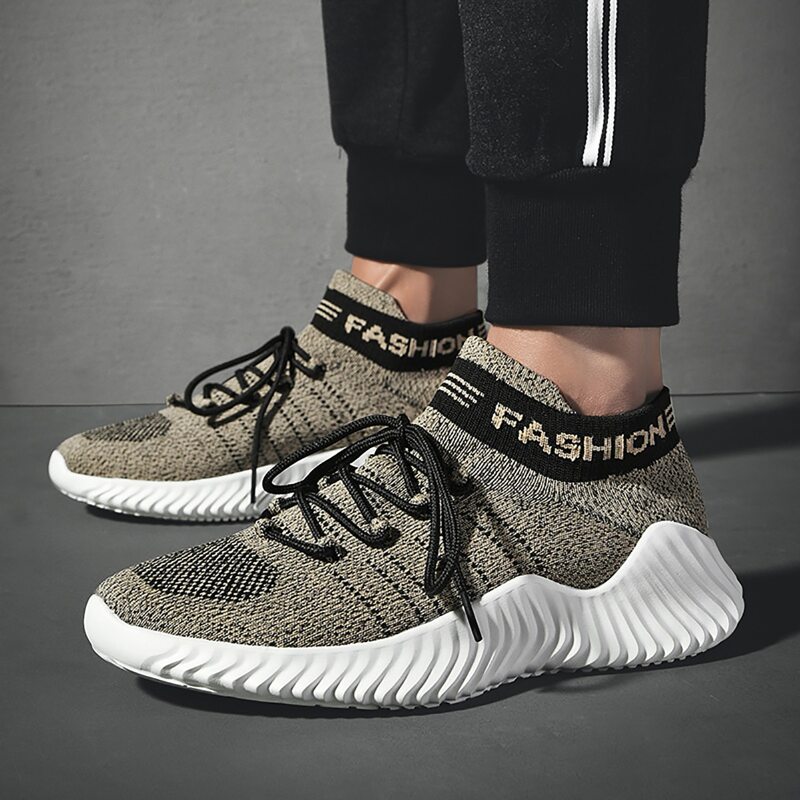 

Guys Letter Graphic Lace-up Front Sneakers, Grey