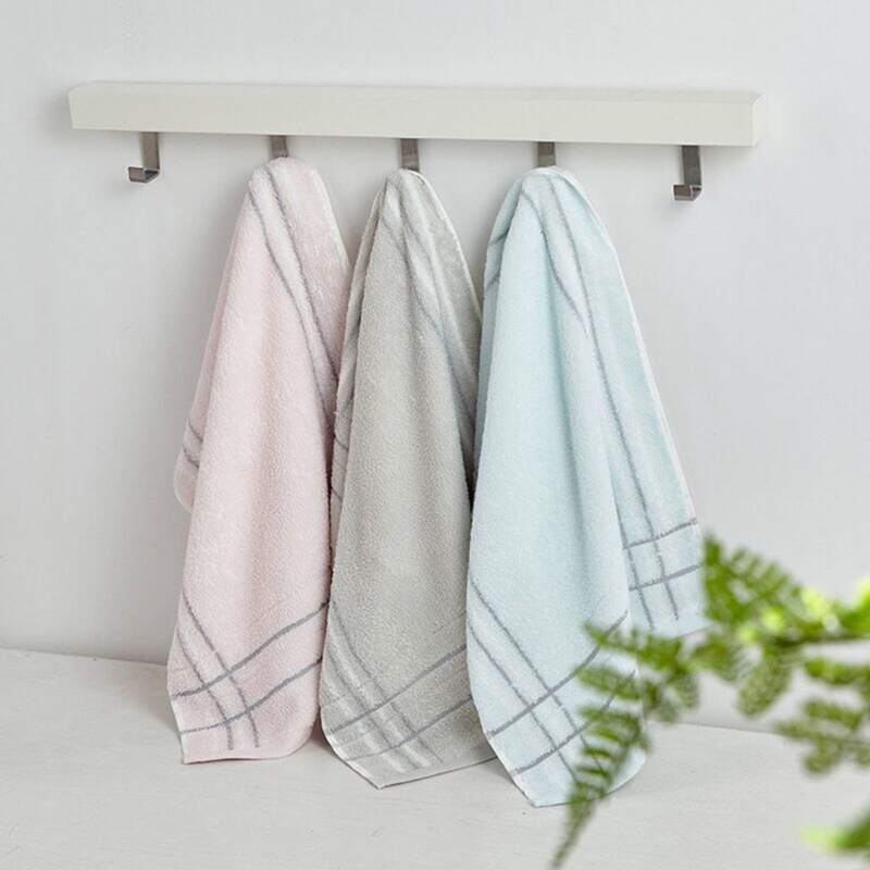 

1pc Stripe Pattern Towel, Multicolor