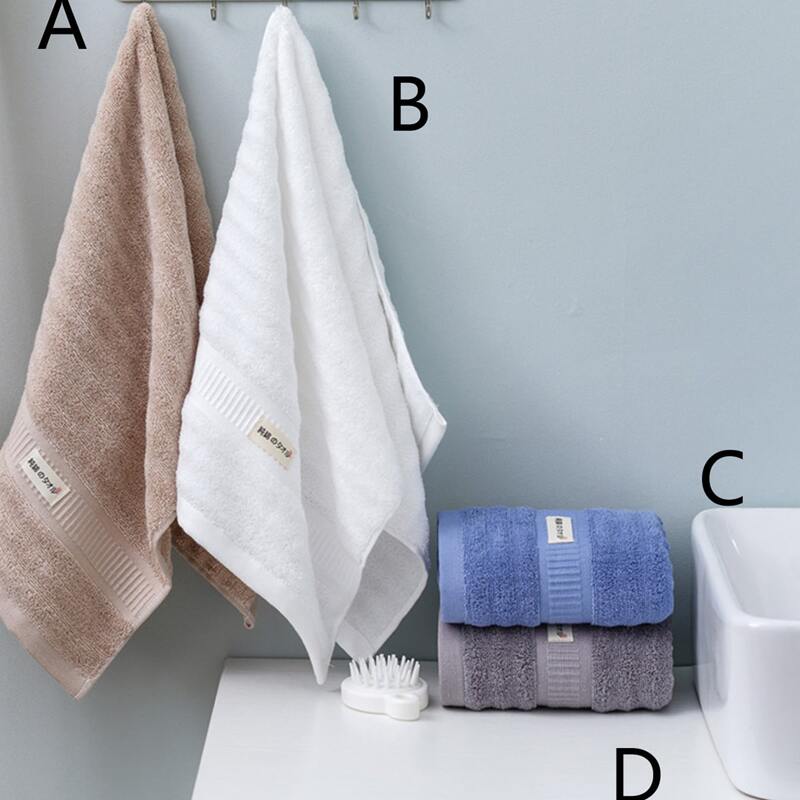 

1pc Solid Face Towel, Multicolor