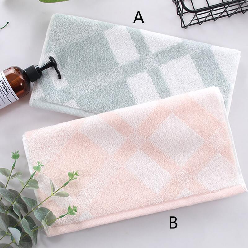 

1pc Two Tone Face Towel, Multicolor