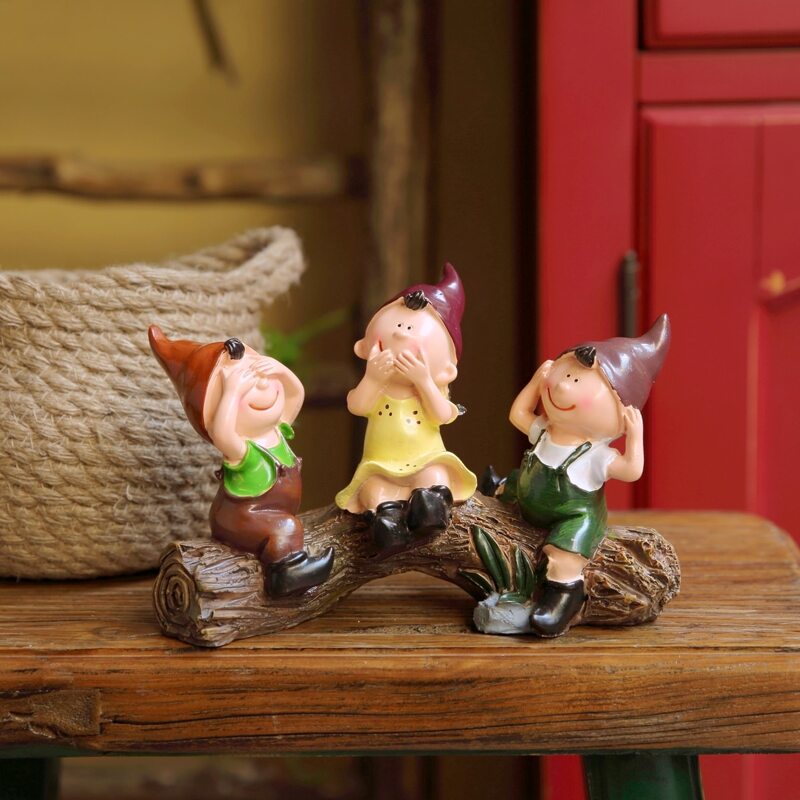 

Cartoon Figure Decorative Object, Multicolor