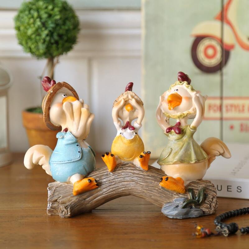 

Cute Chicken Decorative Object, Multicolor