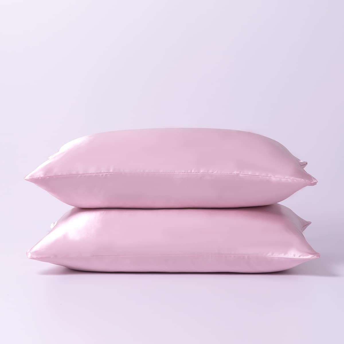 

2pcs Solid Pillowcase, Pink