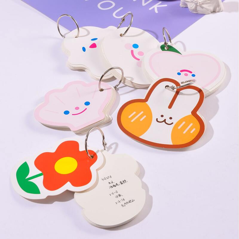 

1pack Cat Print Random Memo Pad, Multicolor