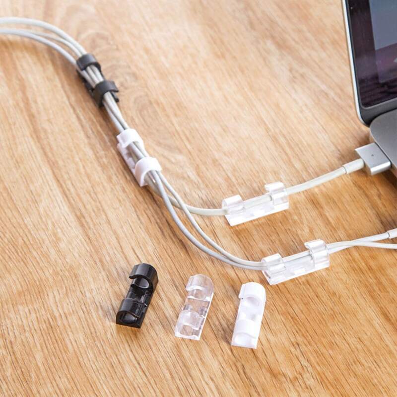 

20pcs Data Cable Clamp, Multicolor