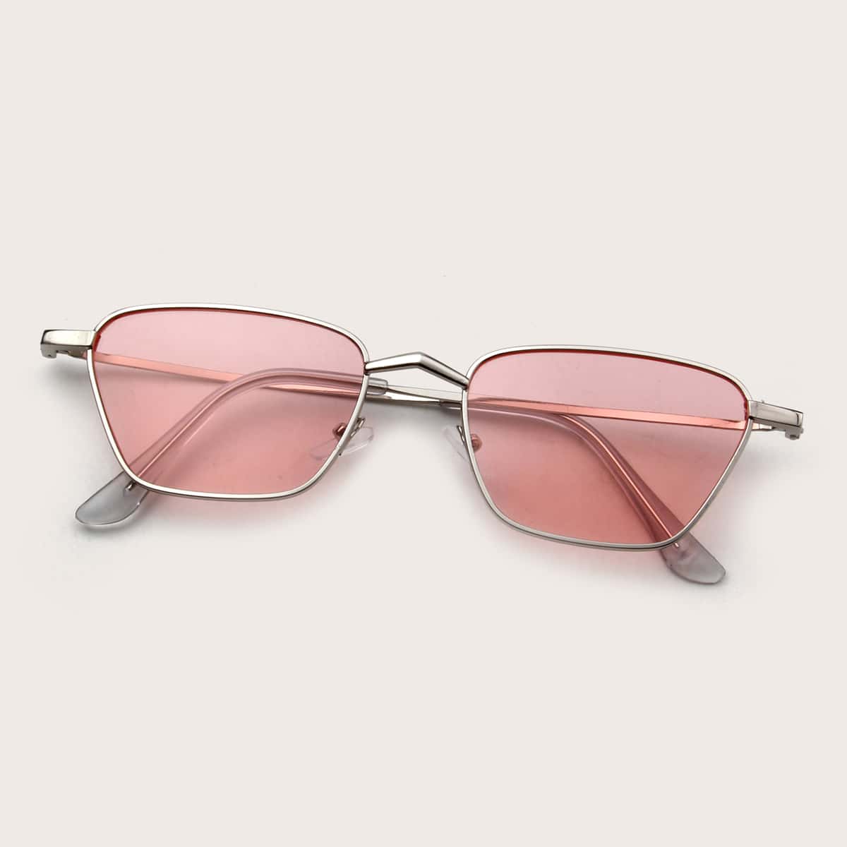 

Metal Frame Sunglasses, Pink