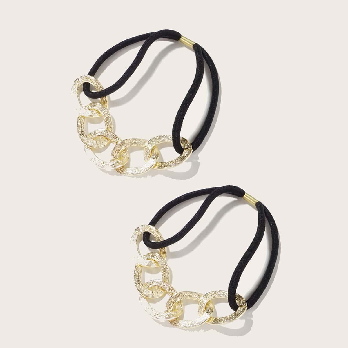 

Chain Decor Hair Tie, Multicolor