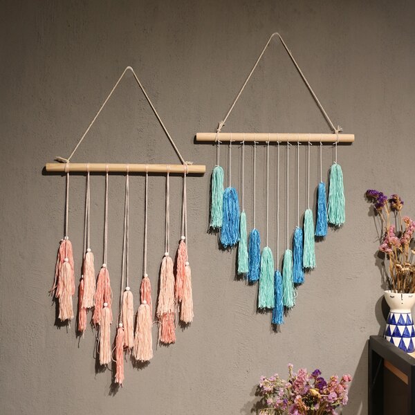 

1шт кисточкой настенный декор, Многоцветный