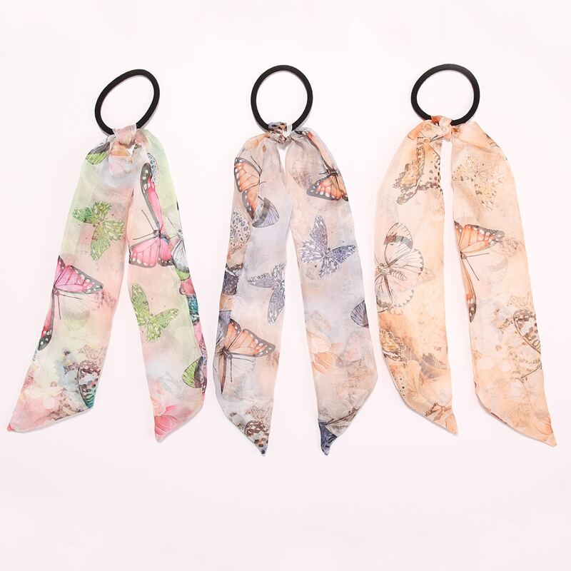

Butterfly Pattern Hair Tie, Multicolor