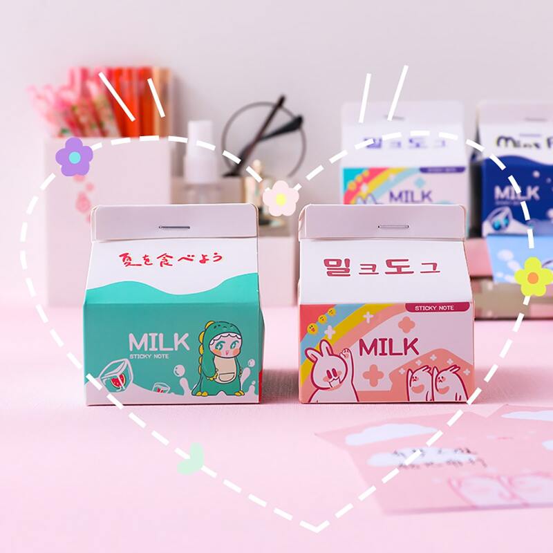 

1box Cartoon Graphic Sticky Note, Multicolor