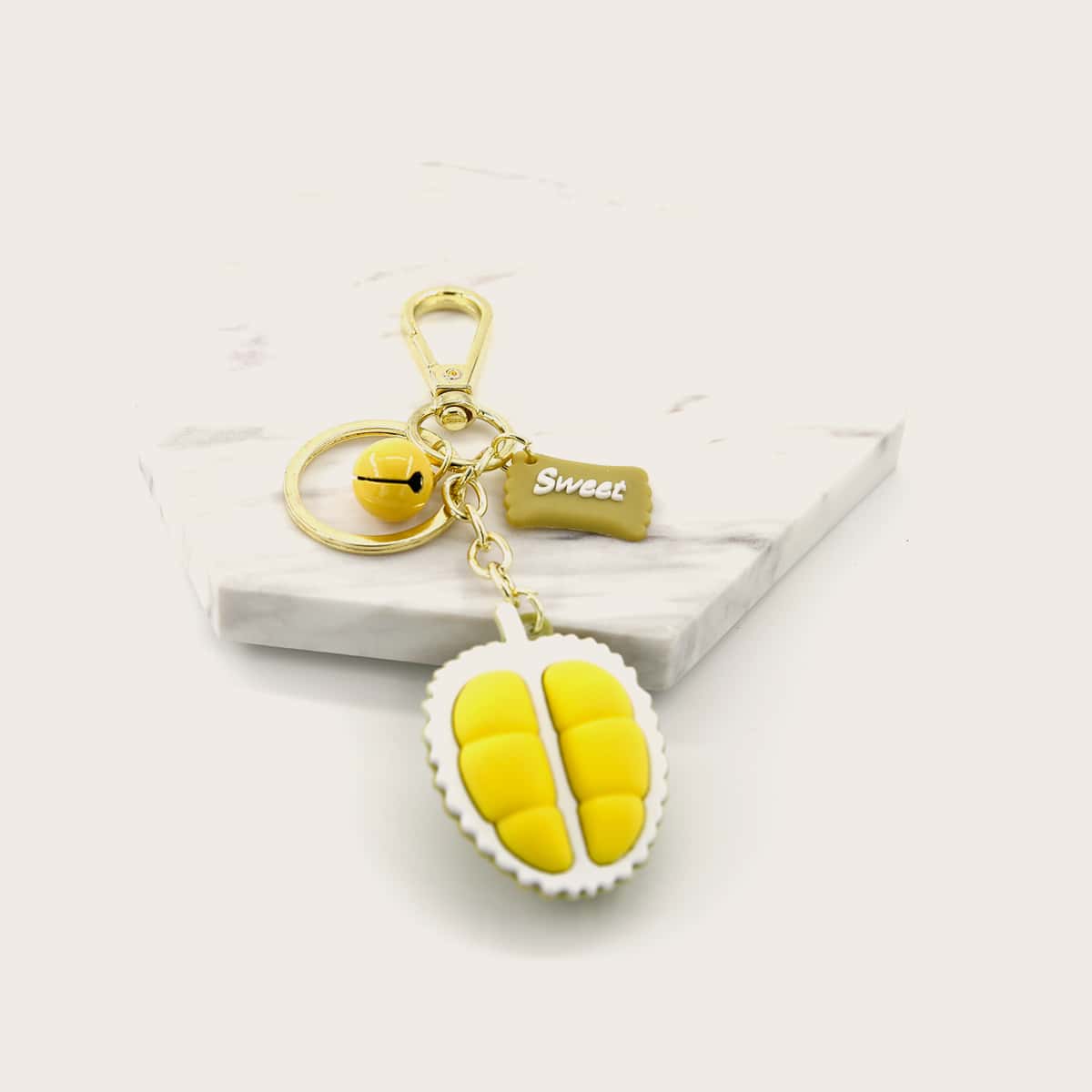 

Fruit Charm Keychain, Multicolor